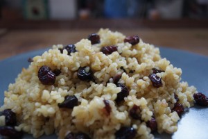 Couscous mit Cranberry