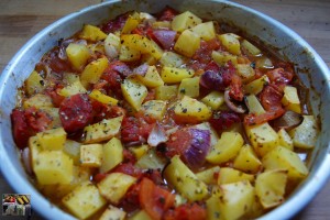 Kartoffel Tomatenauflauf Beilage