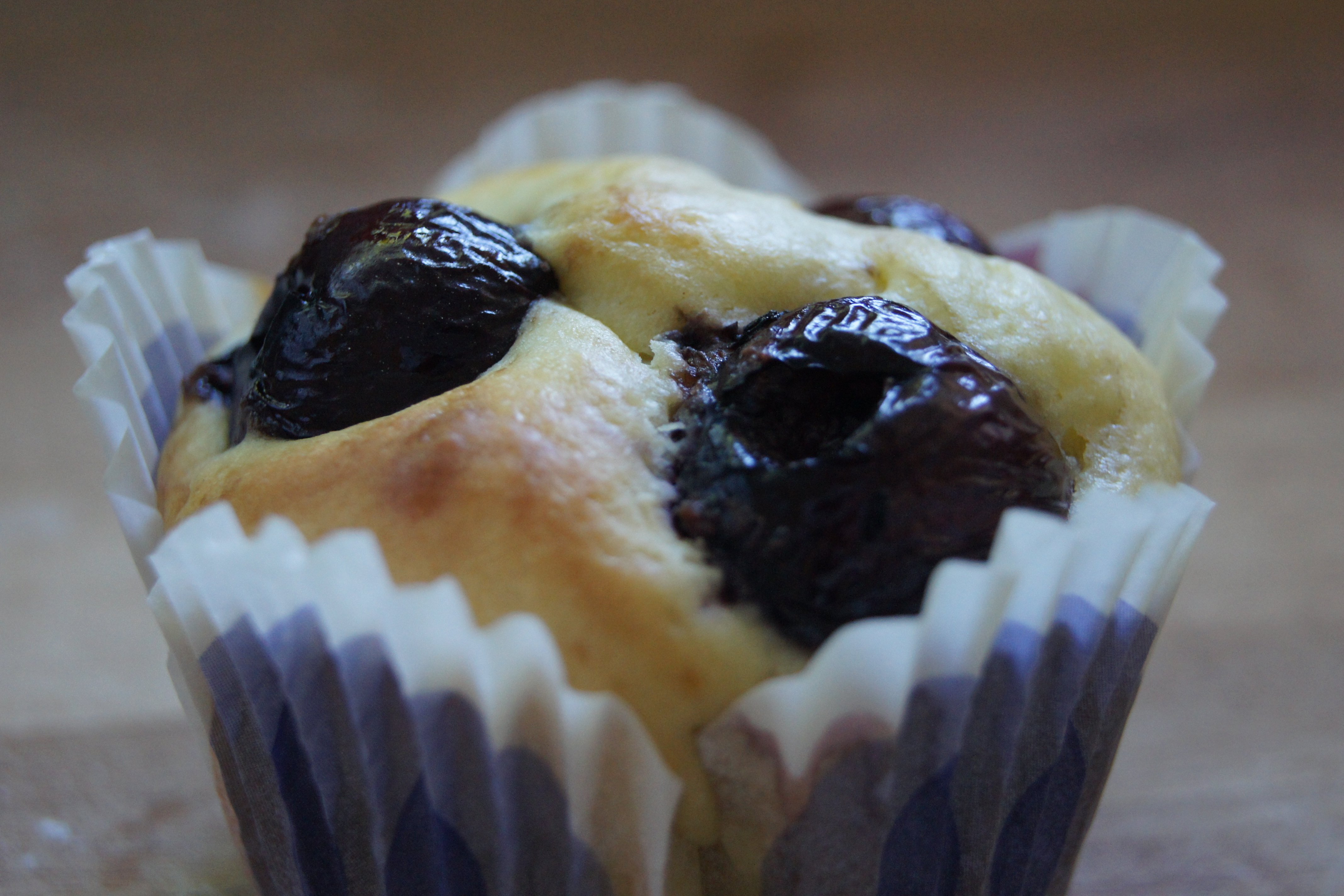 Quark-Kirsch Muffins - Natürlich Lecker