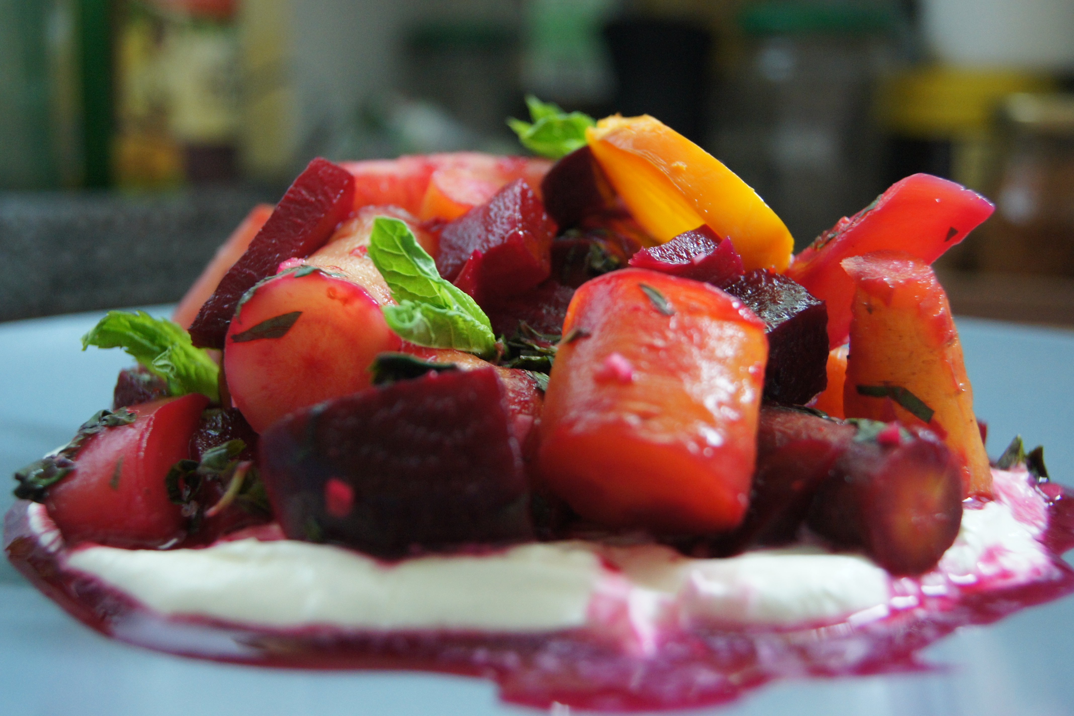 Rote Beete – Möhren Salat - Natürlich Lecker