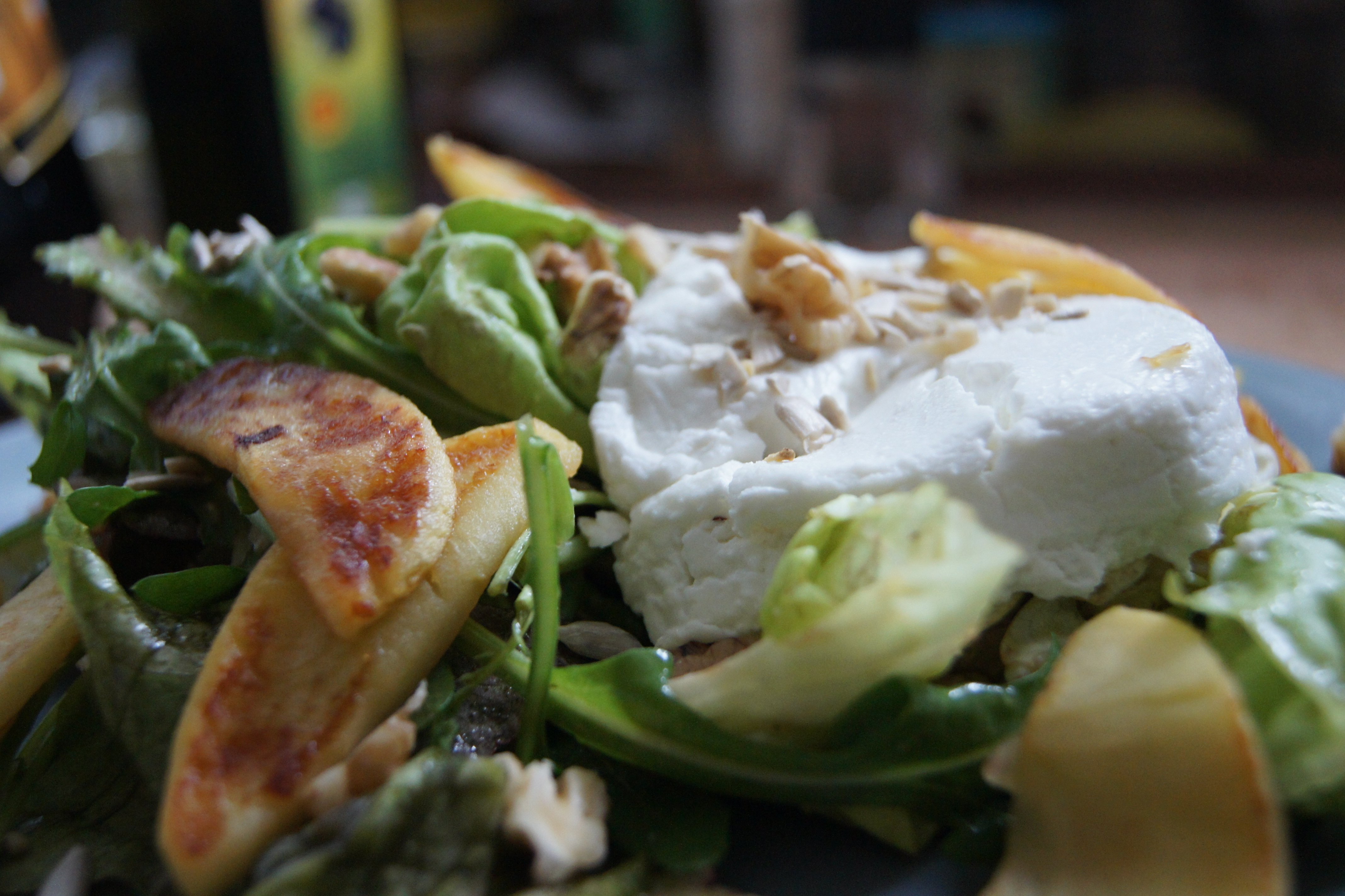 Salat mit Ziegenkäse - Natürlich Lecker