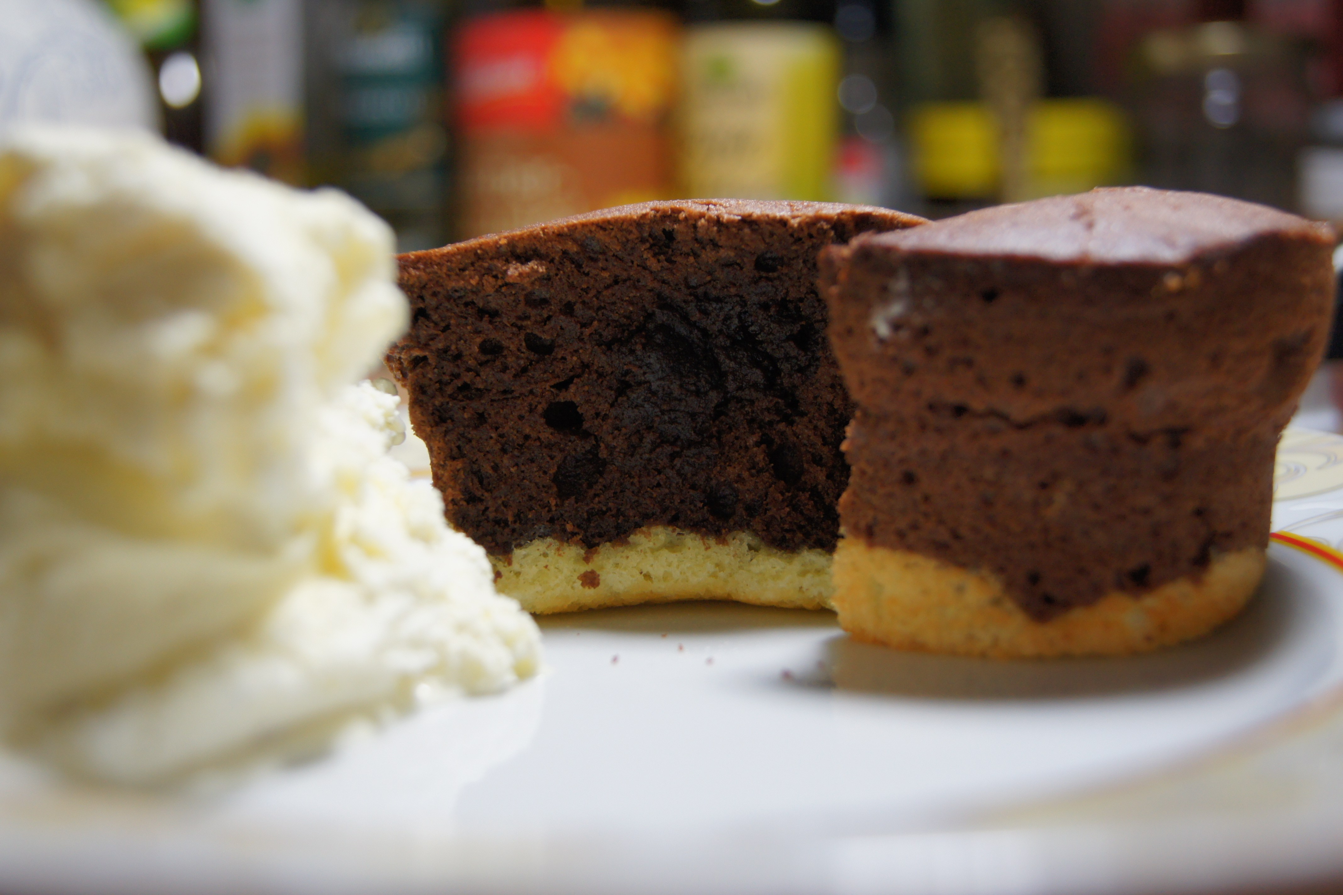 Schoko-Mandel Küchlein – Soufflé - Natürlich Lecker