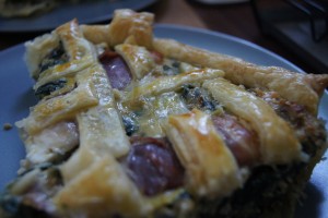 Spinat Käse Quiche