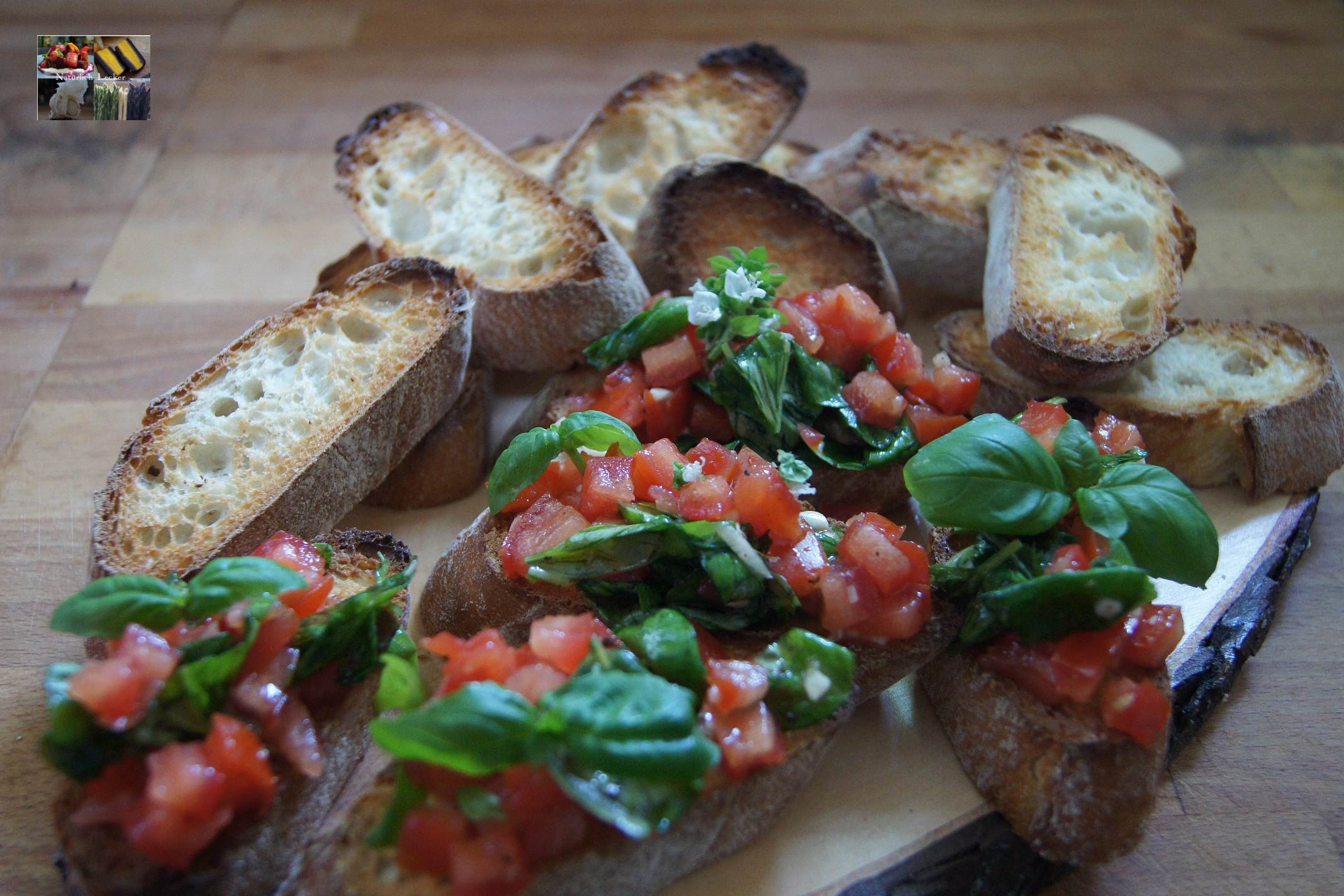 Bruschetta - Natürlich Lecker