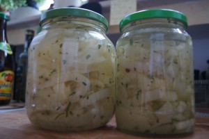 eingelegter Fenchel