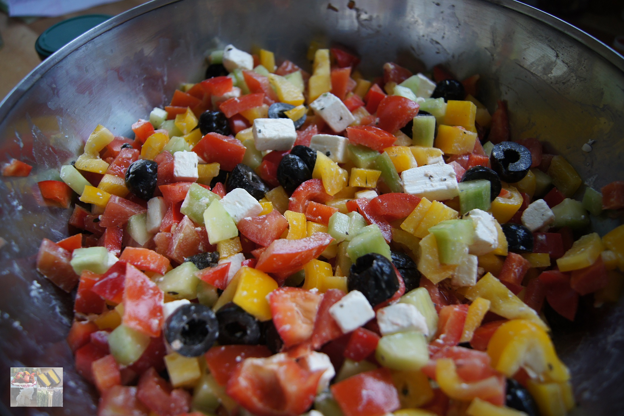 Griechischer Bauernsalat - Natürlich Lecker