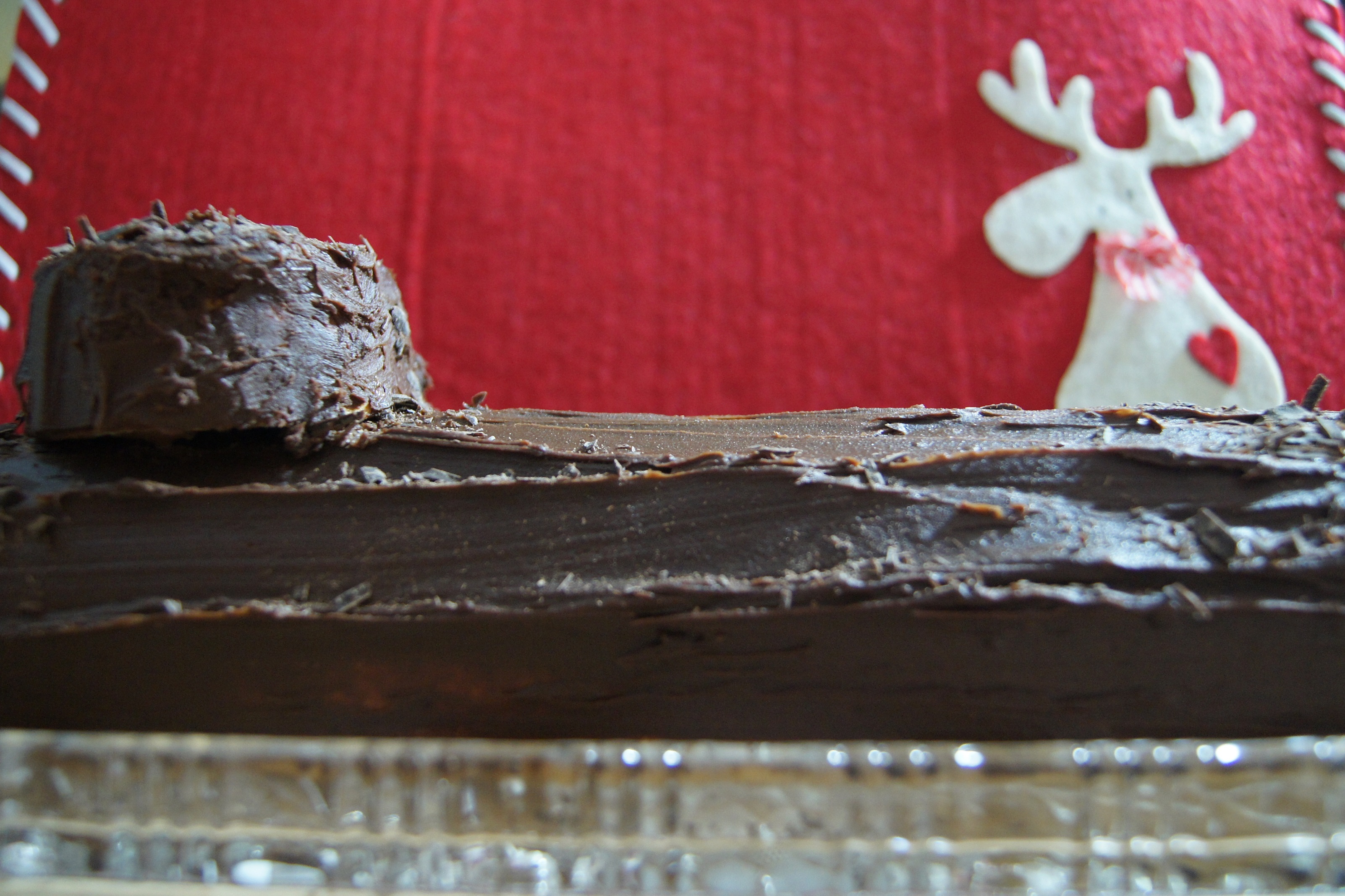 Bûche de Noël - französischer Weihnachtskuchen - Natürlich Lecker