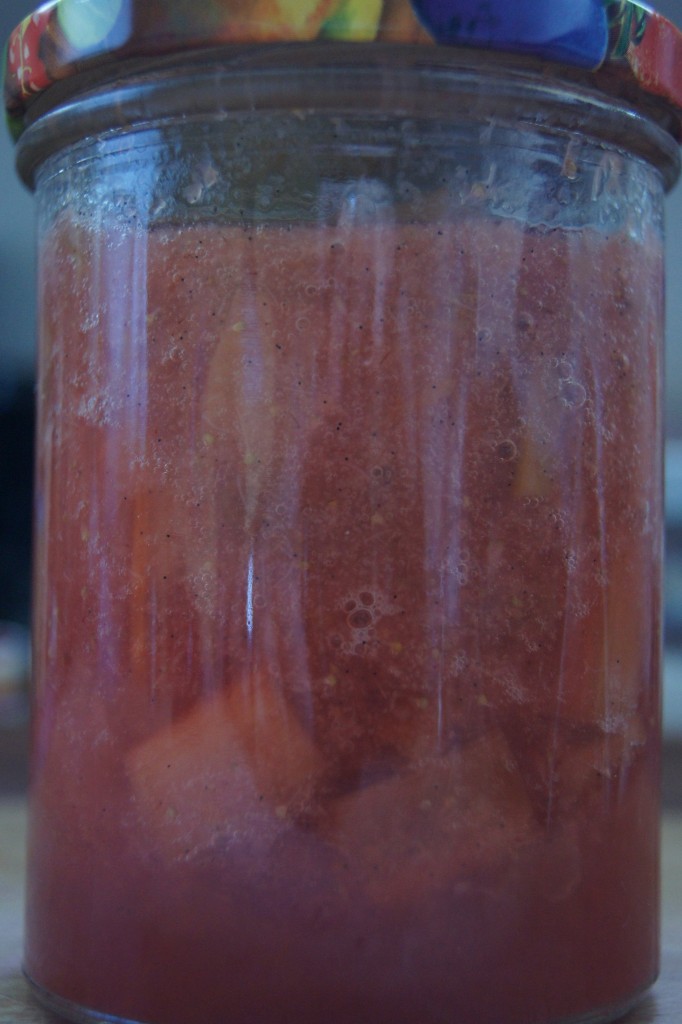 Erdbeer-Rhabarber Kompott - Natürlich Lecker