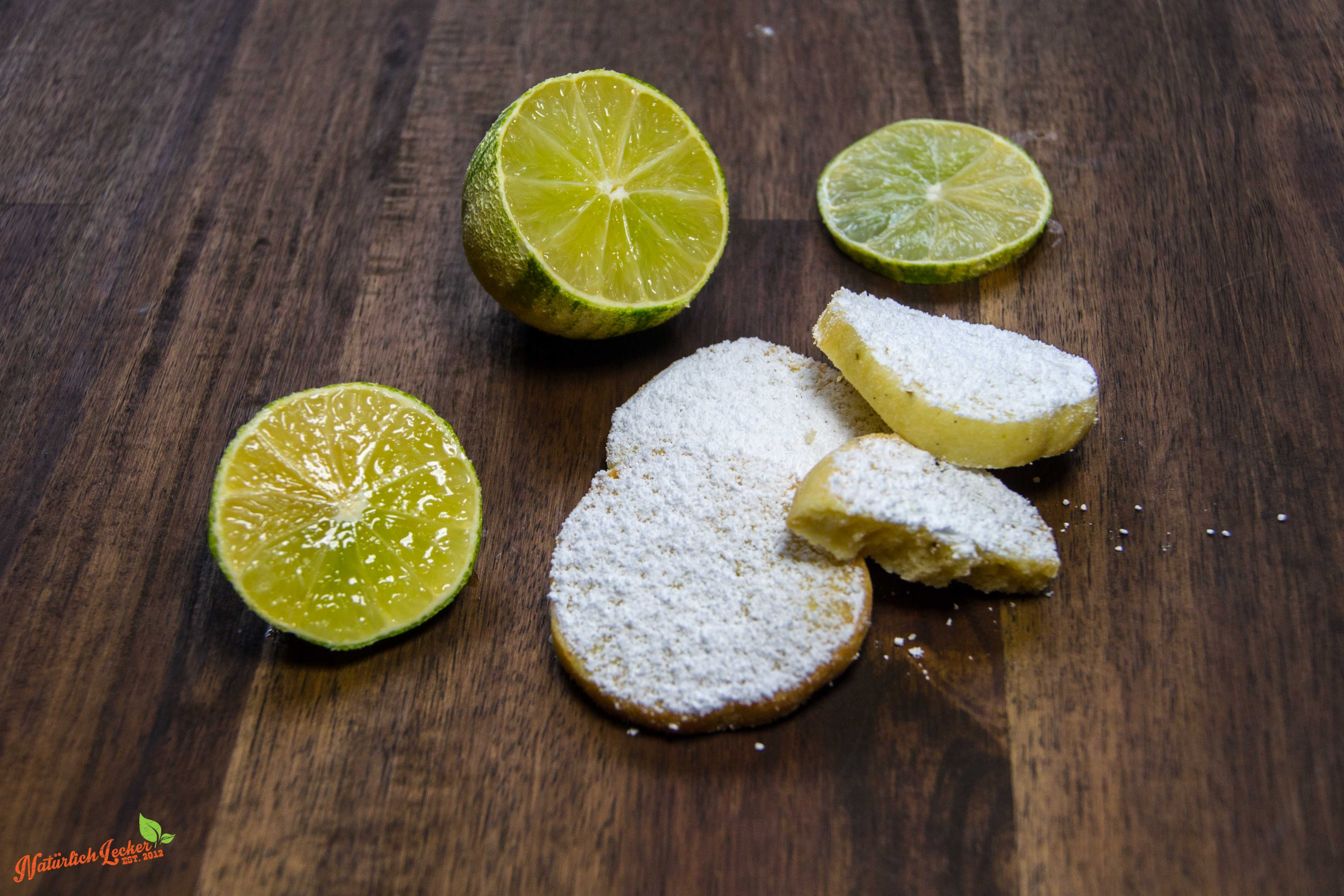 Limettenkekse | Lime meltaways - Natürlich Lecker