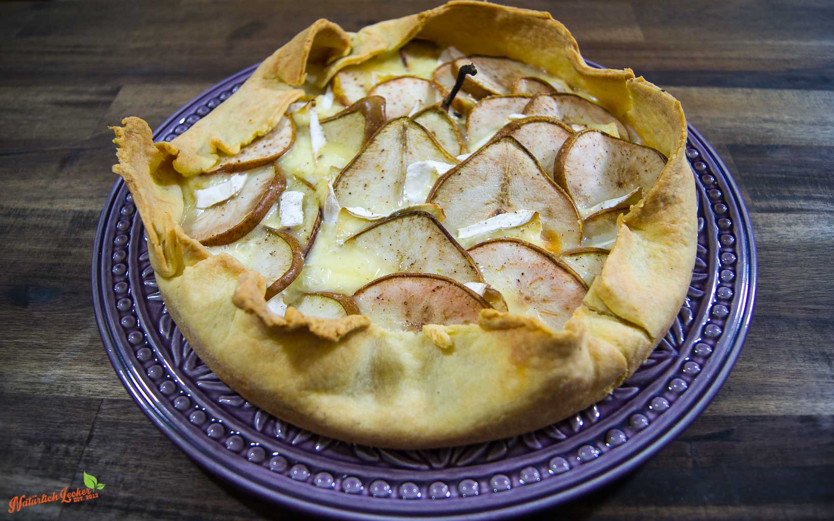 Birnen Camembert Tarte - Natürlich Lecker