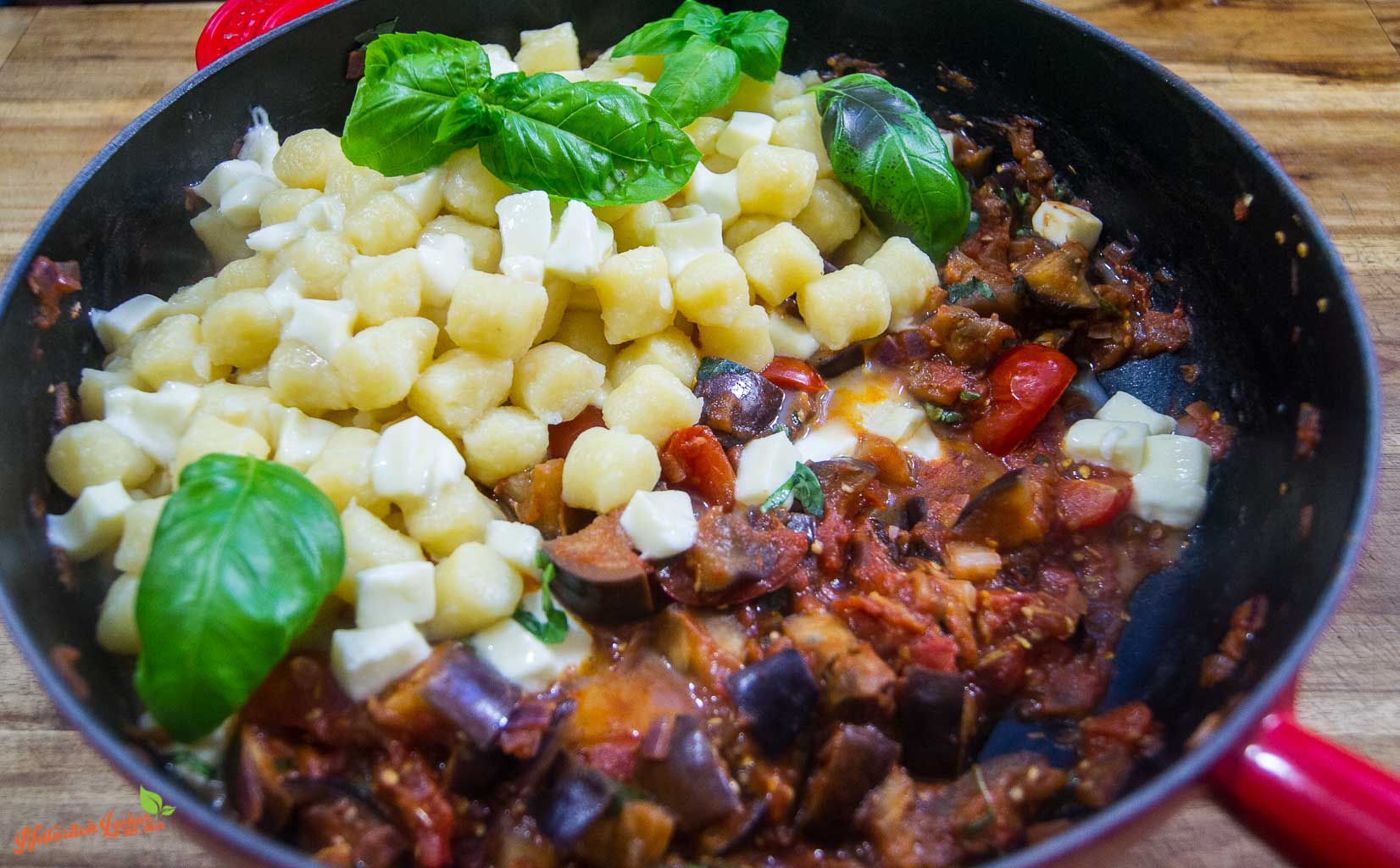 Gnocchi Auberginen Pfanne - Natürlich Lecker