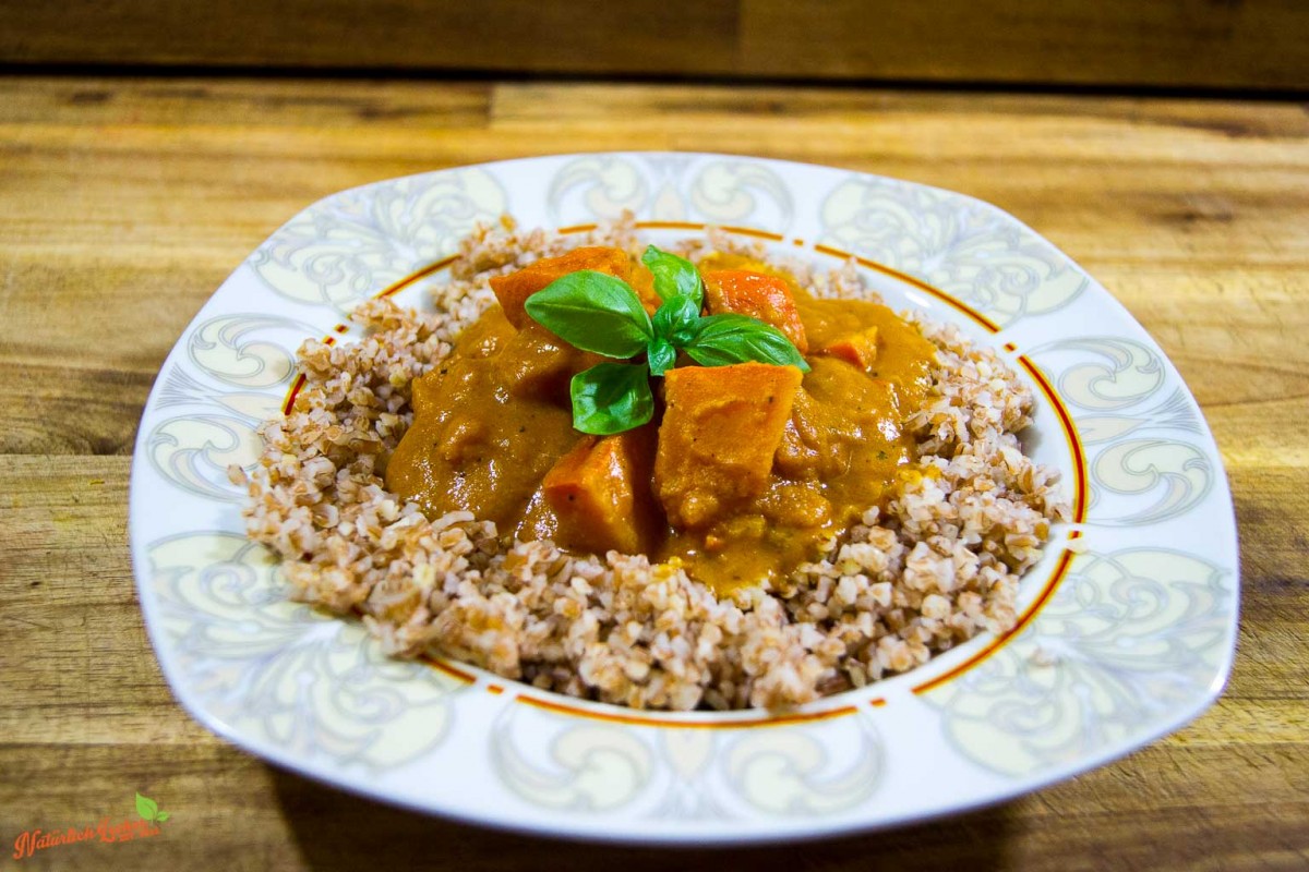 Kürbis Kokos Curry - Natürlich Lecker