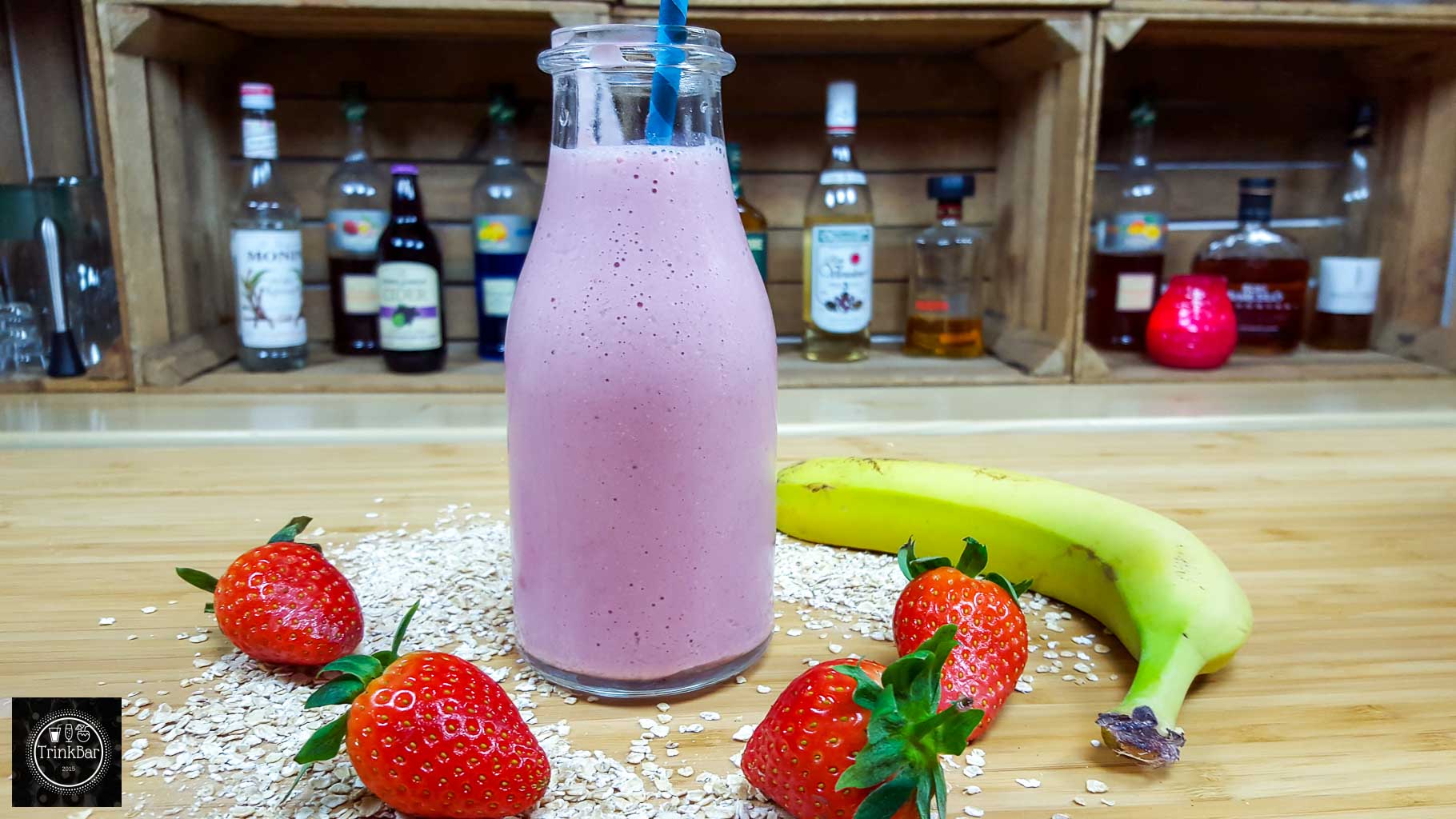 Erdbeer Frühstückssmoothie - Natürlich Lecker