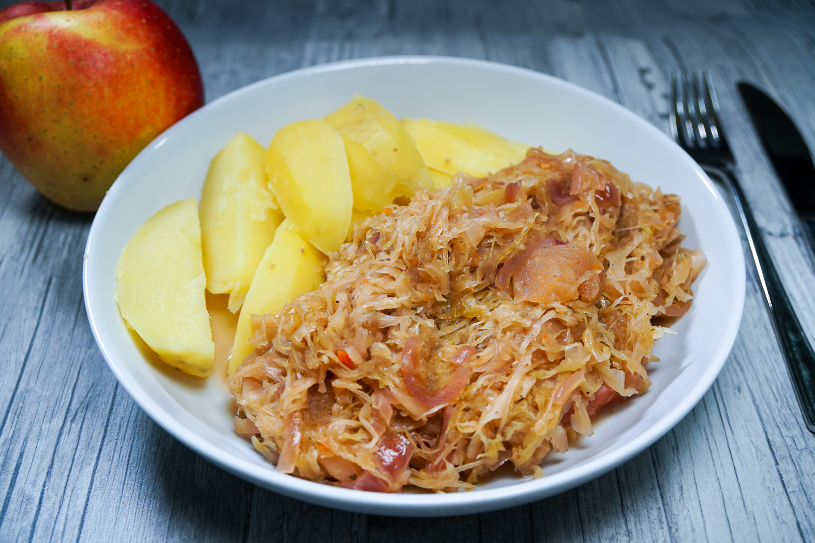 Sauerkraut mit Kassler - Natürlich Lecker