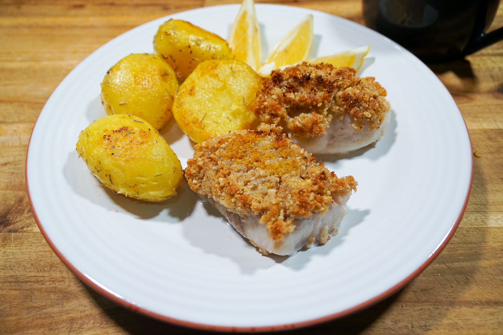 Kabeljau mit Walnuss Kruste - Natürlich Lecker