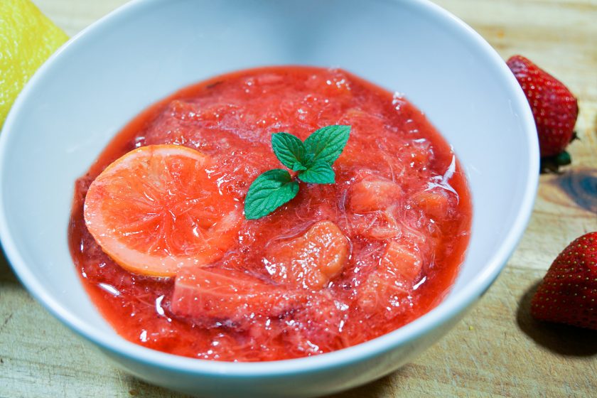 Erdbeer Rhabarber Kompott - Natürlich Lecker Erdbeer Rhabarber Kompott - Natürlich Lecker